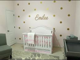 Baby Girl Nursery Gold Nursery Gold