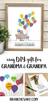 easy diy gift for grandma grandpa