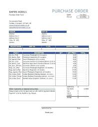 Order Form Template Office Excel Purchase Templates Lunch