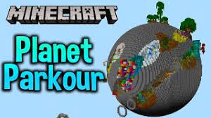 planet parkour minecraft parkour map