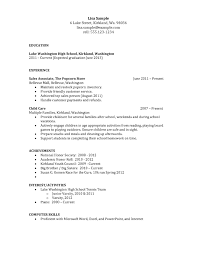 Sample First Resume   Free Resume Example And Writing Download Pinterest