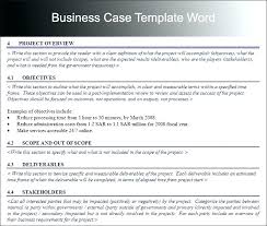 Business Case Template Ppt Short Plan Form Uk