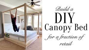 Diy Canopy Bed Shanty 2 Chic