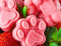 strawberry frozen dog treats the slow