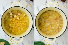 potato corn chowder ready in 30
