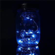 led solar powered jar firefly