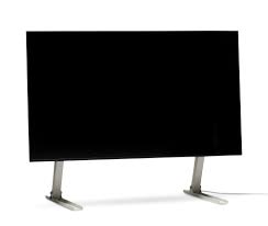 tv stand bendy small gray brown