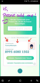 Pokemon Go Friend Code Pokemon Pokemon Go Coding