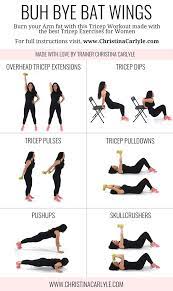 tricep workout with dumbbells for tight