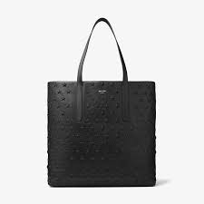 pimlico s n s black leather tote bag