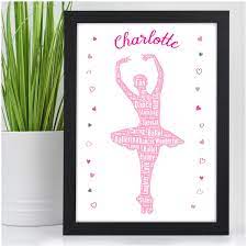 ballet dancer ballerina birthday gifts