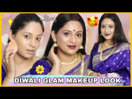 glamorous diwali makeup tutorial in
