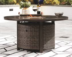 Propane gas fire pit table,summerville 32 round gas fire pit outdoor fire bowl backyard smokeless firepits patio heater with lava rocks,protective cover 4.5 out of 5 stars 28 $345.99 $ 345. Paradise Trail Round Fire Pit Table P750 776 Fire Pits 209 Furniture Ca