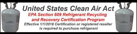 Getting your epa certification is and important first step to working in this trade. Refrigerant Sales Restriction Epa Requirements Section 608 And 609 Rowleys Wholesale