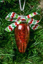 Adorable if you're looking for christmas crafts for kids. Glitter Christmas Tree Ornaments Tgif This Grandma Is Fun