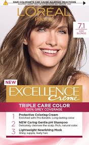 excellence crème permanent hair color 7