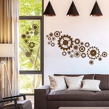 Gear Wall Stickers Office Wall Decals