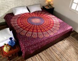 Queen Bed Sheet Indian Mandala Tapestry