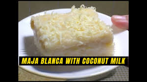 filipino dessert maja blanca