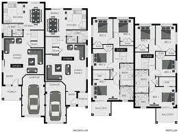 2 Story Duplex Floor Plans Duplex