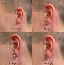 Ear Piercing Size Chart Bedowntowndaytona Com