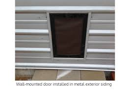 insulated pet doors for walls dog