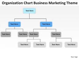 Organization Chart Business Marketing Theme Ppt Plans