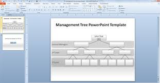 Powerpoint Presentations How To Make A Management Tree