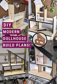 Modern Wooden Dollhouse