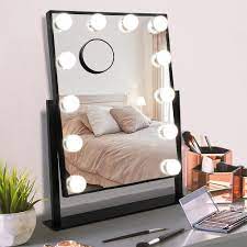 rotating makeup vanity mirror