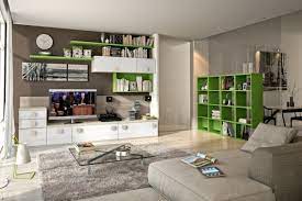Modern Living Room Wall Units With