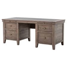 Reclaimed handcrafted furniture specializes in custom handmade tables for home and work. Lawyer S Rustic Reclaimed Wood 4 Drawer Executive Desk 71 Zin Home
