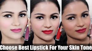 how to choose best lipsticks for fair
