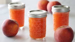 peach jam recipe without pectin easy