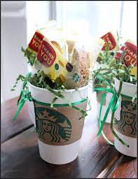 starbucks coffee teacher gift ideas