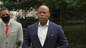 They just have a common last name. Brooklyn Borough President Eric Adams Throws Hat In Ring For New York City Mayoral Run Abc7 New York