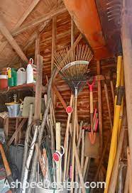 Organizing Garden Tools With Pvc