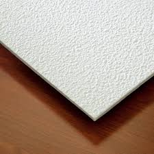 vinyl lay in white ceiling tile