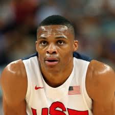 Can you name which player has the 2nd most? Russell Westbrook Olympics Com
