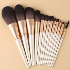 13pcs wooden handle makeup brush set