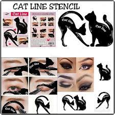 cat line eyeliner stencils pro eye