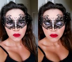 halloween homemade masquerade and make