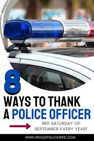 thank a police officer day
