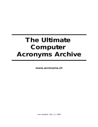 the ultimate computer acronyms archive