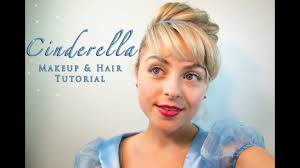 cinderella makeup and hair tutorial