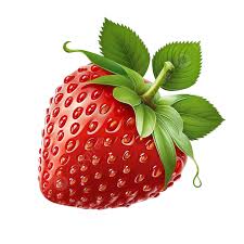 red strawberry fruit juice transpa