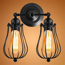 Industrial Wall Lamp Cage Wall Lights