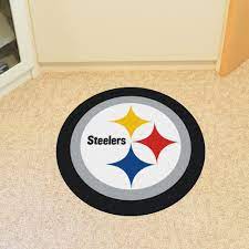 pittsburgh steelers mascot area rug â