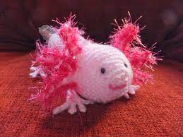 I've recently become quite obsessed by axolotls. Axolotl Knitting Pattern Google Search Yarning Knitting Patterns Axolotl Knitting