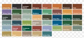 exterior wood stain colours clipart